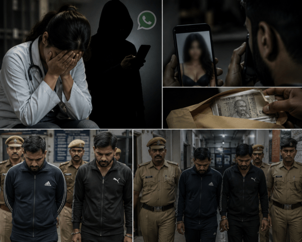 Bareilly Shocker: Female Doctor Sexually Assaulted and Blackmailed for ₹50 Lakh; Gym-Owner Brothers Arrested After Filming Obscene Videos