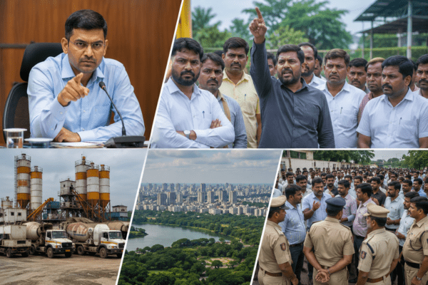 Won't Let Pune Become Delhi: Collector's Stern Warning on Pollution; RMC Plant Owners Stand Their Ground!