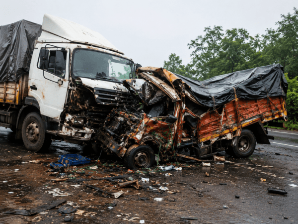 Karnataka Highway Horror: Over-Speeding Truck Rams Devotees' Vehicle, 6 Brutally Killed and 13 Critically Injured

