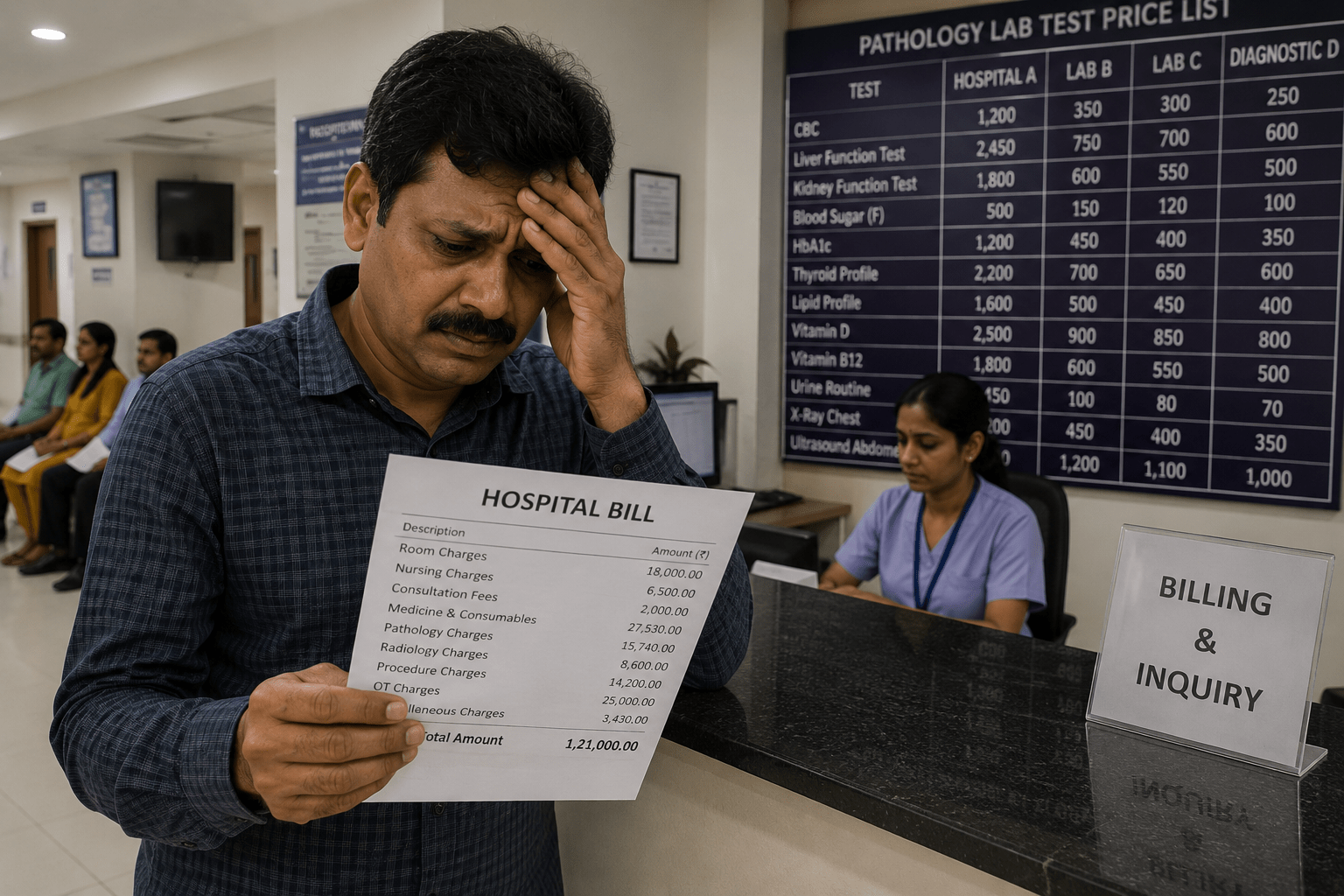 Private Hospital Bills and Lab Costs Will Leave You Dizzy!