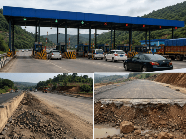 Konkan Journey To Get Expensive! New Toll Plaza Opened at Nagothane on Mumbai-Goa Highway.
