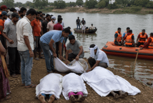 Tragedy in Wardha: Father and Two Girls Drown in Wana River During Holy Bath