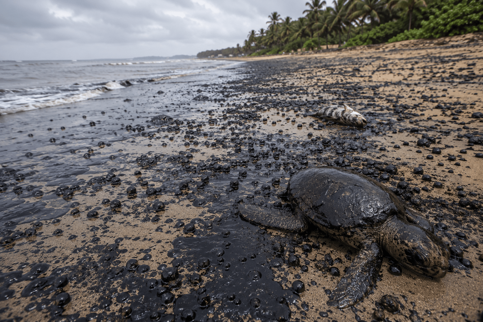 Tar Balls Disaster Plagues Konkan to Mumbai Coast, Threatening Marine Life!