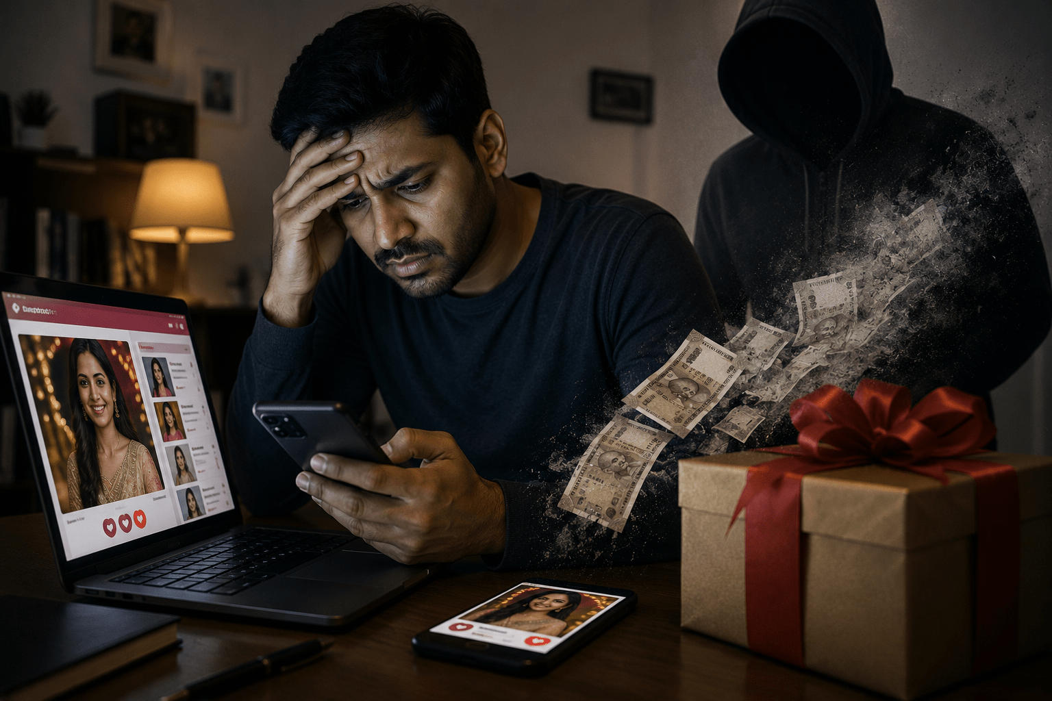 Pune Techie Scammed via Matrimonial Site Over 'Surprise Gift' Trap.