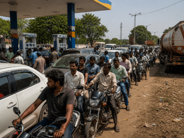 Fuel Crisis Hits Beed: Consecutive Holidays Disrupt Supply Chain; Citizens Petition District Collector
