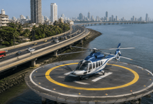 Sky High Transit! Mumbai to Get New Helipad at Worli Jetty Along Coastal Road