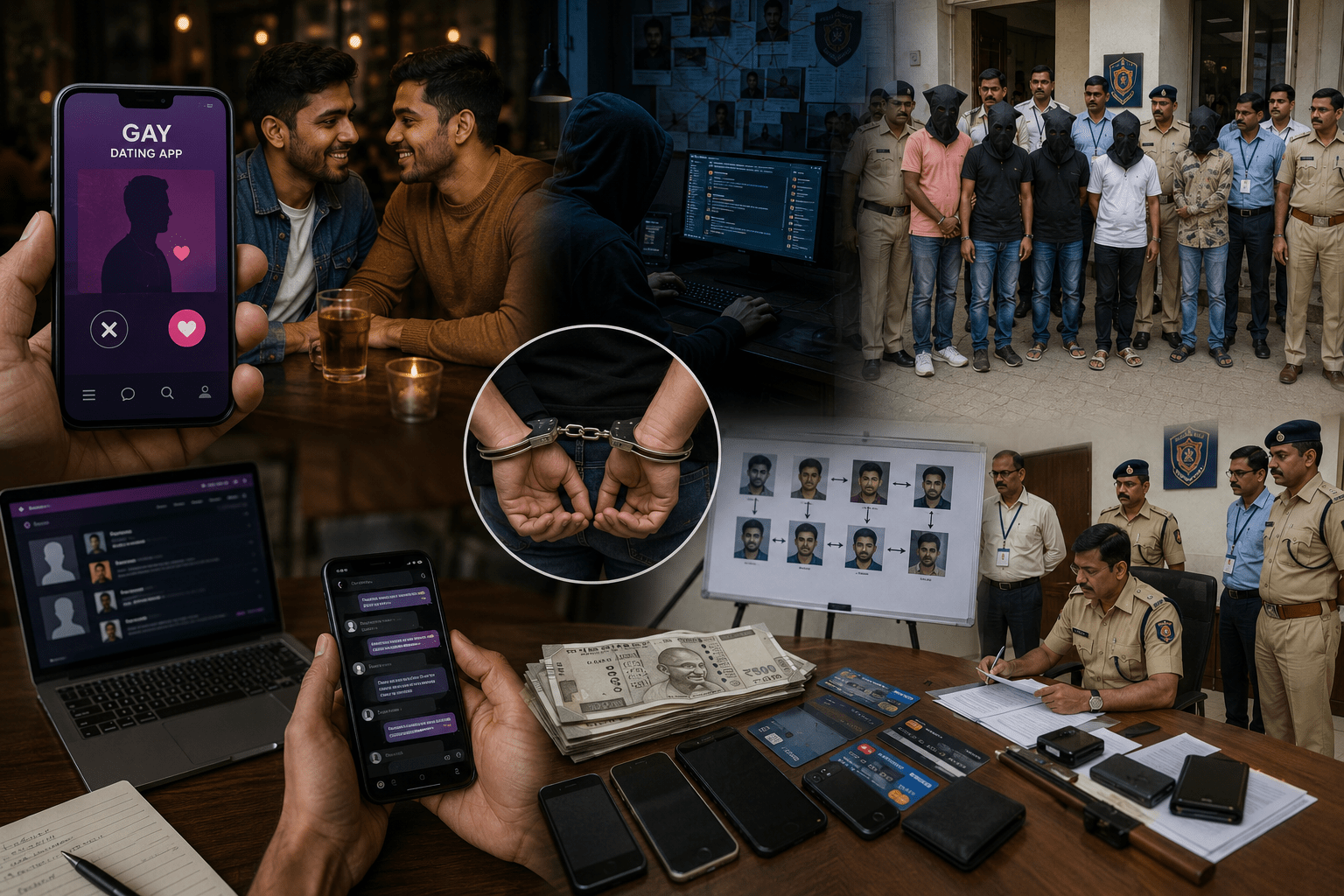 Gang Using 'Gay Dating App' to Trap and Loot People Exposed