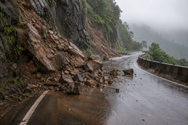 Mumbai-Goa National Highway Facing Severe Landslide Threats at Three Major Spots This Monsoon
