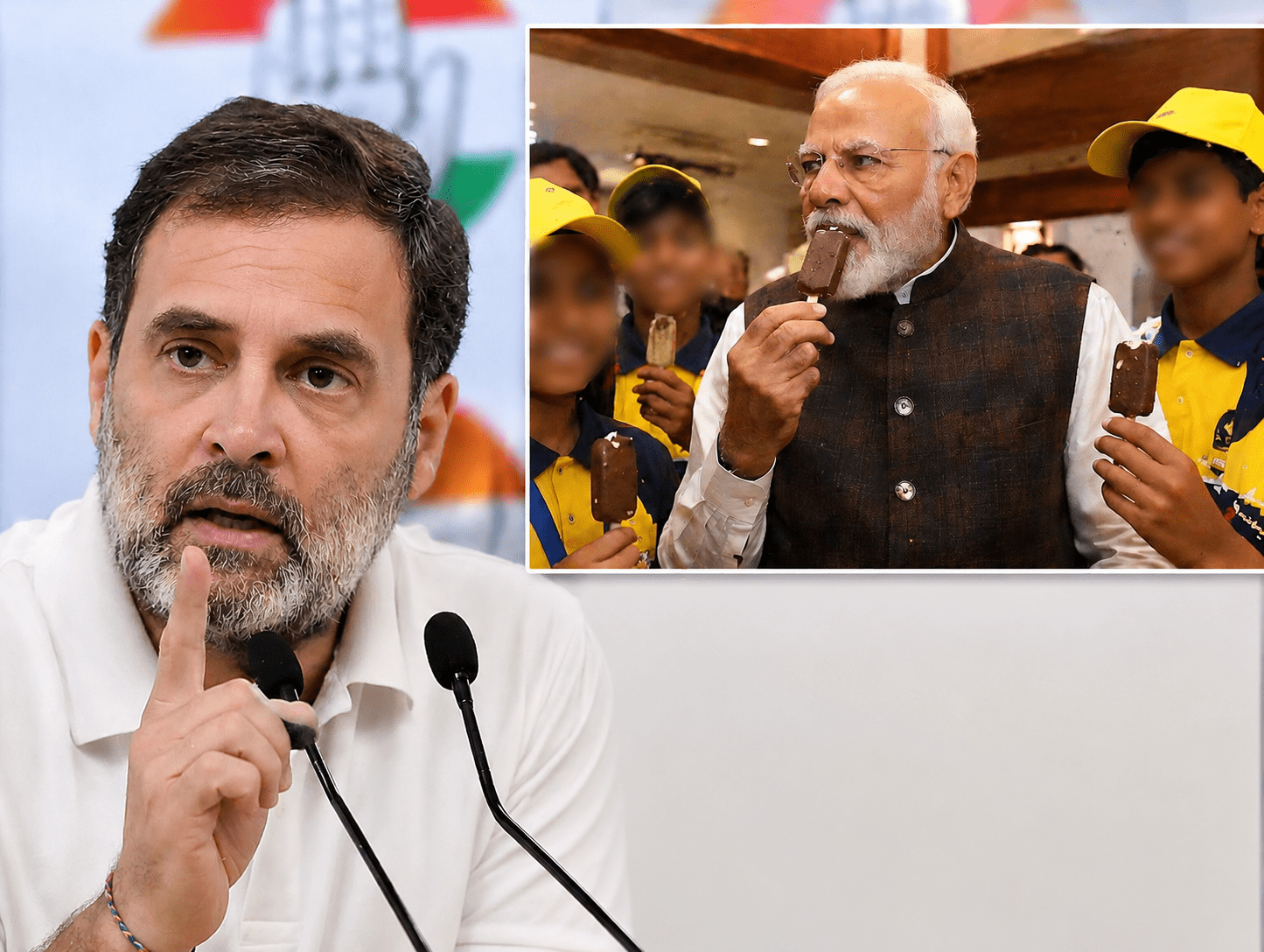 "Chocolates in Italy While India Suffers Crisis!" Rahul Gandhi's Sharp Attack on PM Modi's Viral Melody Video