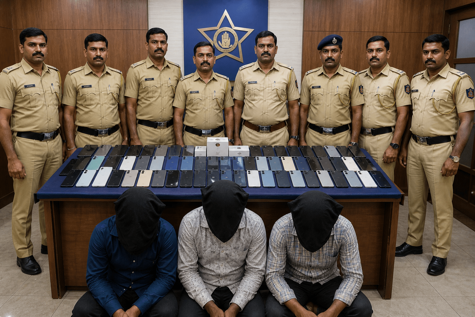 43 Handsets Recovered as Yerwada Police Crack Down on Luxury-Seeking Thieves