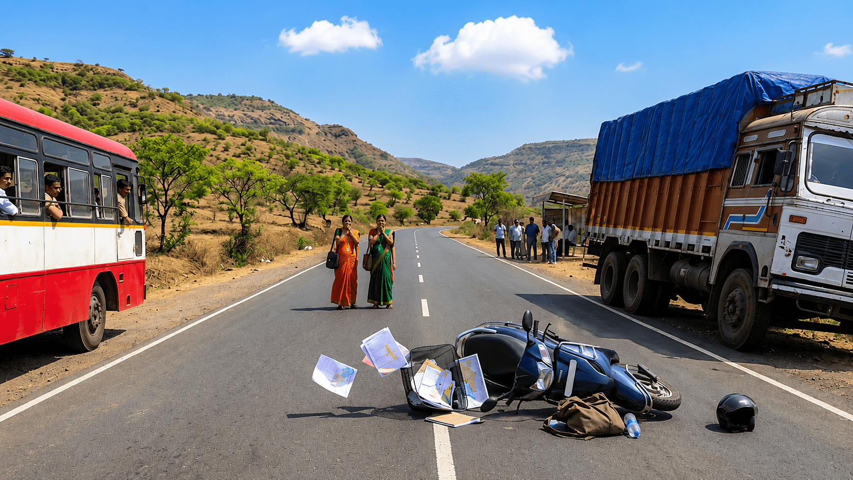 Dedicated Teacher Dies in Road Accident While Heading for Census Duty in Maval
