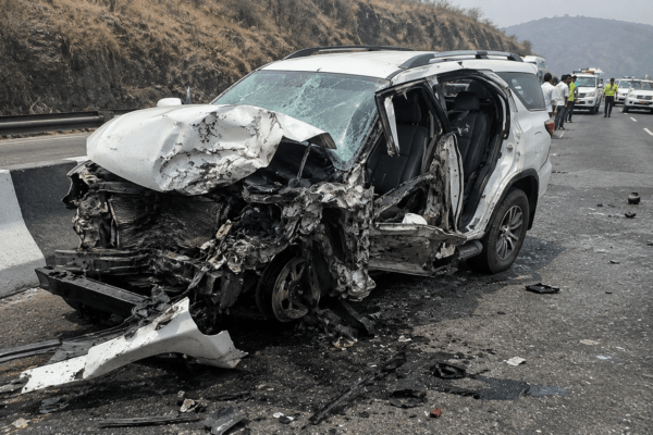 MNS Leader Dilip Dhotre Injured in Horrific Accident on Mumbai-Pune Expressway; Fortuner Trashed.  
