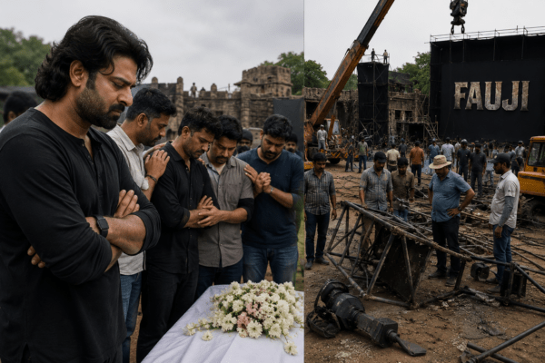 Prabhas’ 'Fauzi' Shoot Halted Following Fatal Crew Member Accident in Hyderabad!