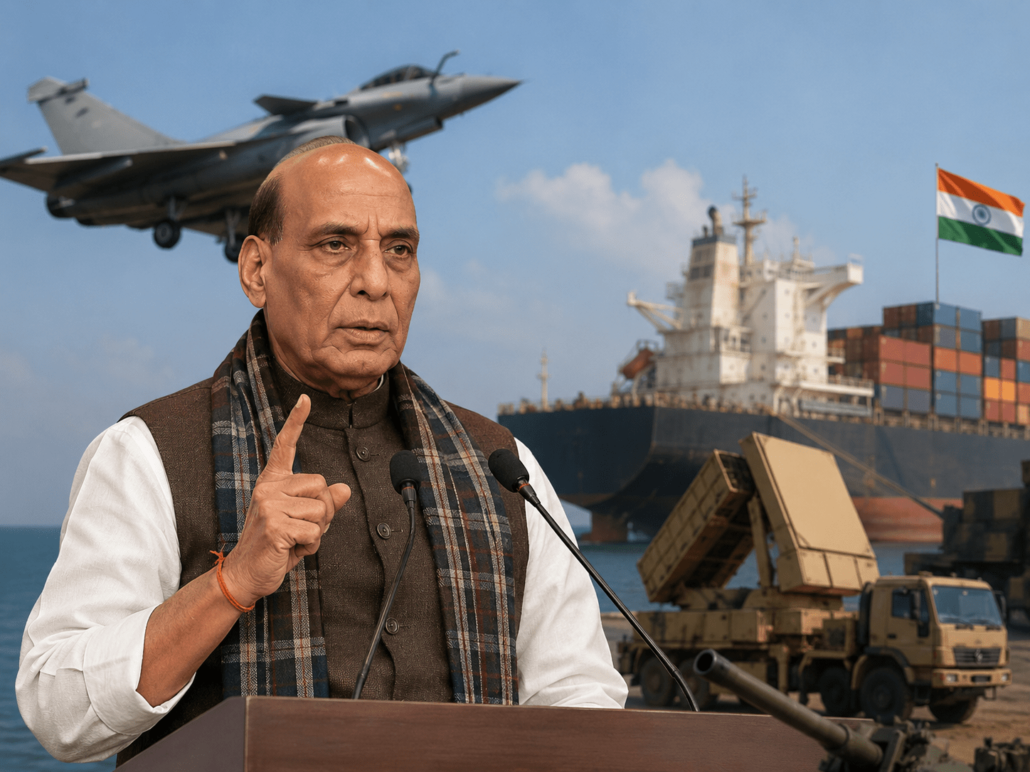 India Eyes Top Spot in Global Defense Exports by 2047!
