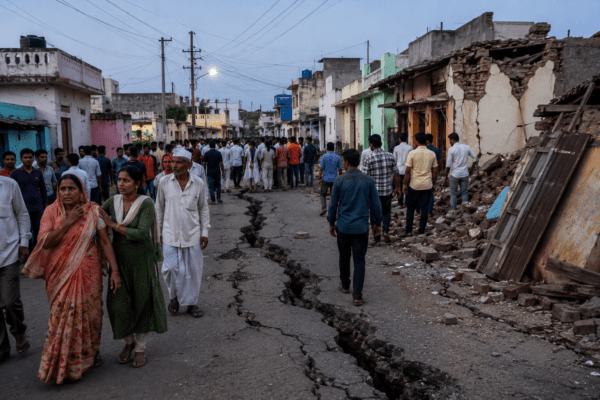 Earthquake Panic in Hingoli: Mysterious Underground Sounds Terrify Residents as 3.4 Magnitude Tremor Hits!
