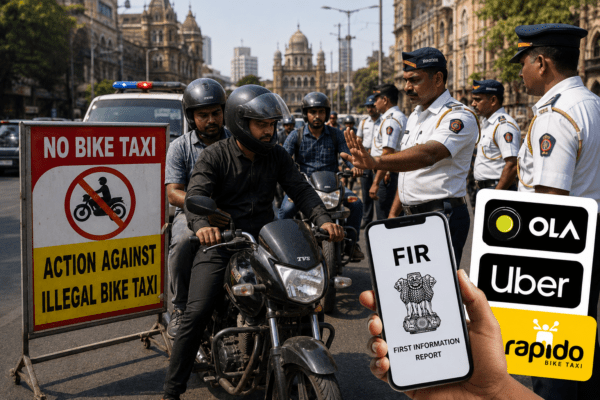 Crackdown on Illegal Bike Taxis: Maharashtra Transport Minister Demands FIR Against Ola, Uber, and Rapido!
