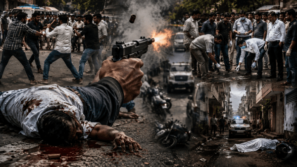 Andekar Gang Firing Accused's Brother Shot Dead in Broad Daylight.
