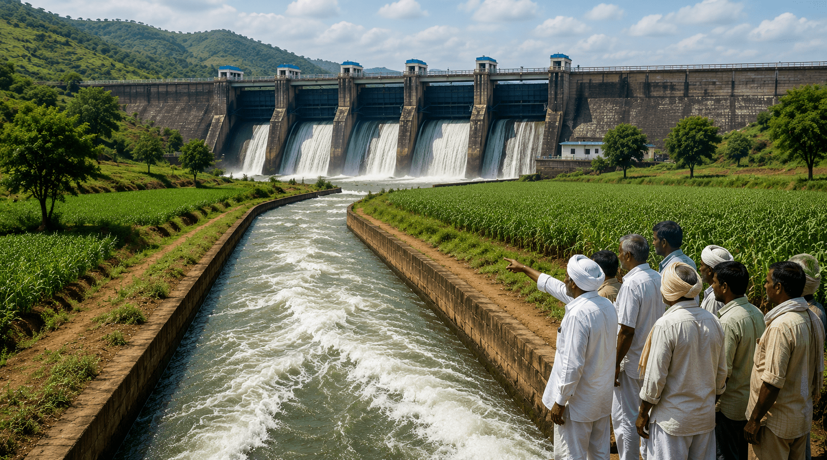Relief for Farmers: Dimbhe Dam Releases 180 Cusecs of Water