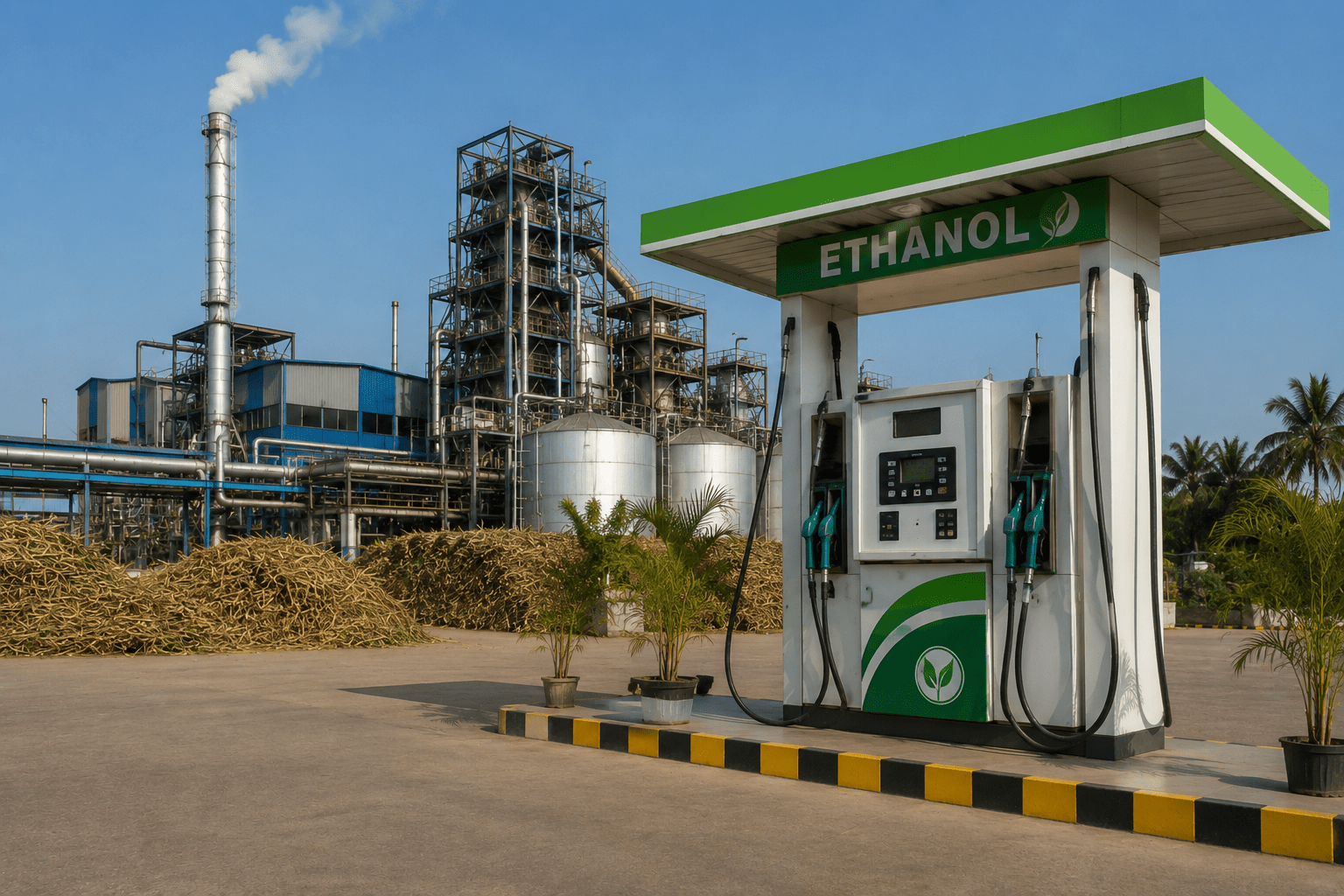 Union Minister Nitin Gadkari Urges Sugar Factories to Launch Own Ethanol Pumps