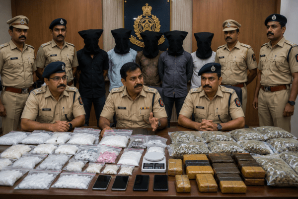 Mumbai Drug Bust: 12 Arrested, Drugs Worth Rs16 Crore Seized in Major Operations!