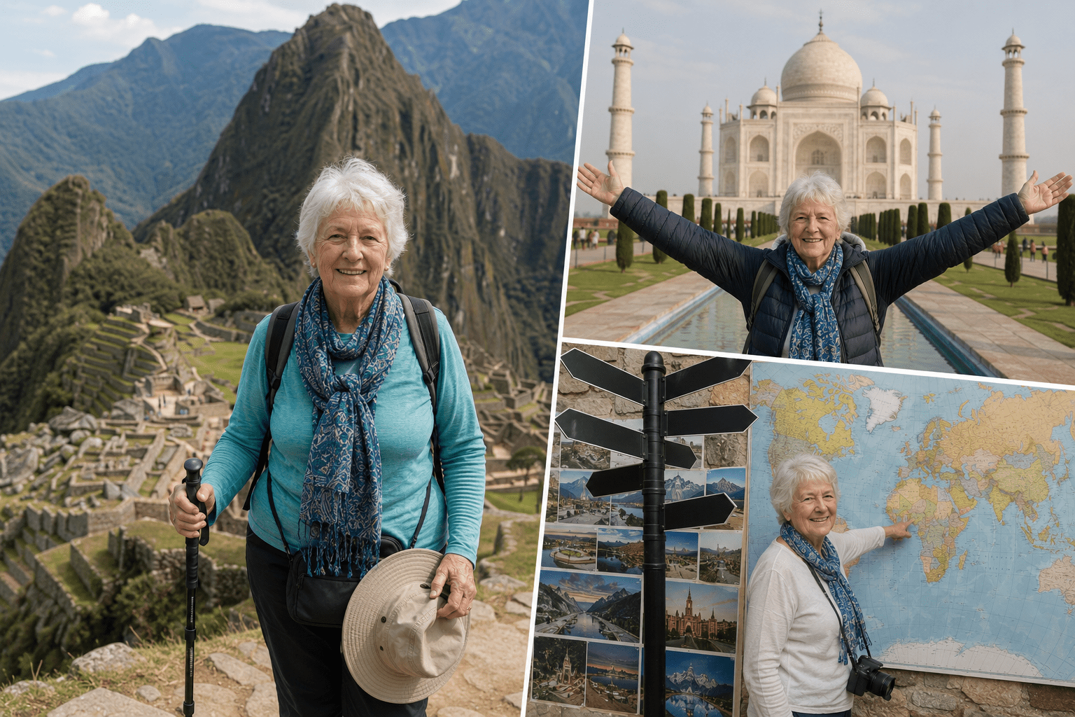 74-Year-Old British Grandma Travels 72 Countries Alone, Wins Hearts in China