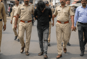Police Parade Notorious Criminal Saif Shaikh on Streets After He Posted Reels Celebrating Attack!