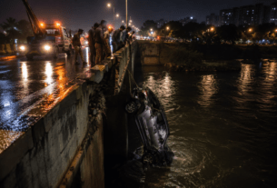 19-Year-Old’s Car Plunges Off Garware Bridge!