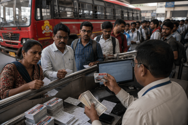 Ticket to Scam! Agent Fleeces Passengers for Lakhs in ST Corporation’s NCMC Card Fraud
