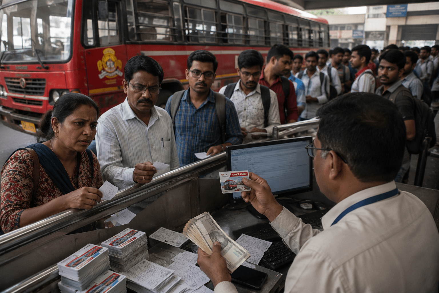 Agent Fleeces Passengers for Lakhs in ST Corporation’s NCMC Card Fraud
