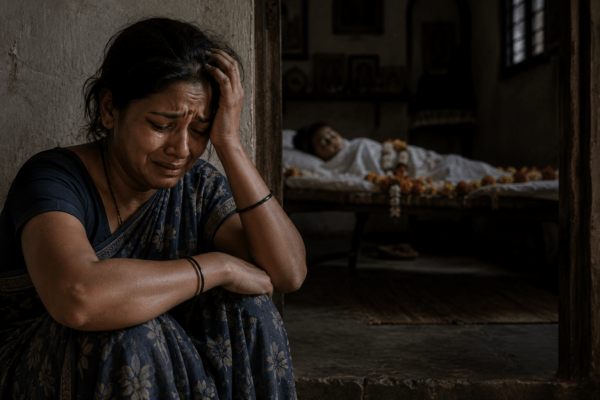 Tragic End to Illicit Affair in Beed: Stepson Dies by Poison, Step-mother Commits Suicide.

