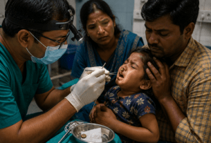 Doctors Successfully Remove Button Stuck in Toddler’s Nose