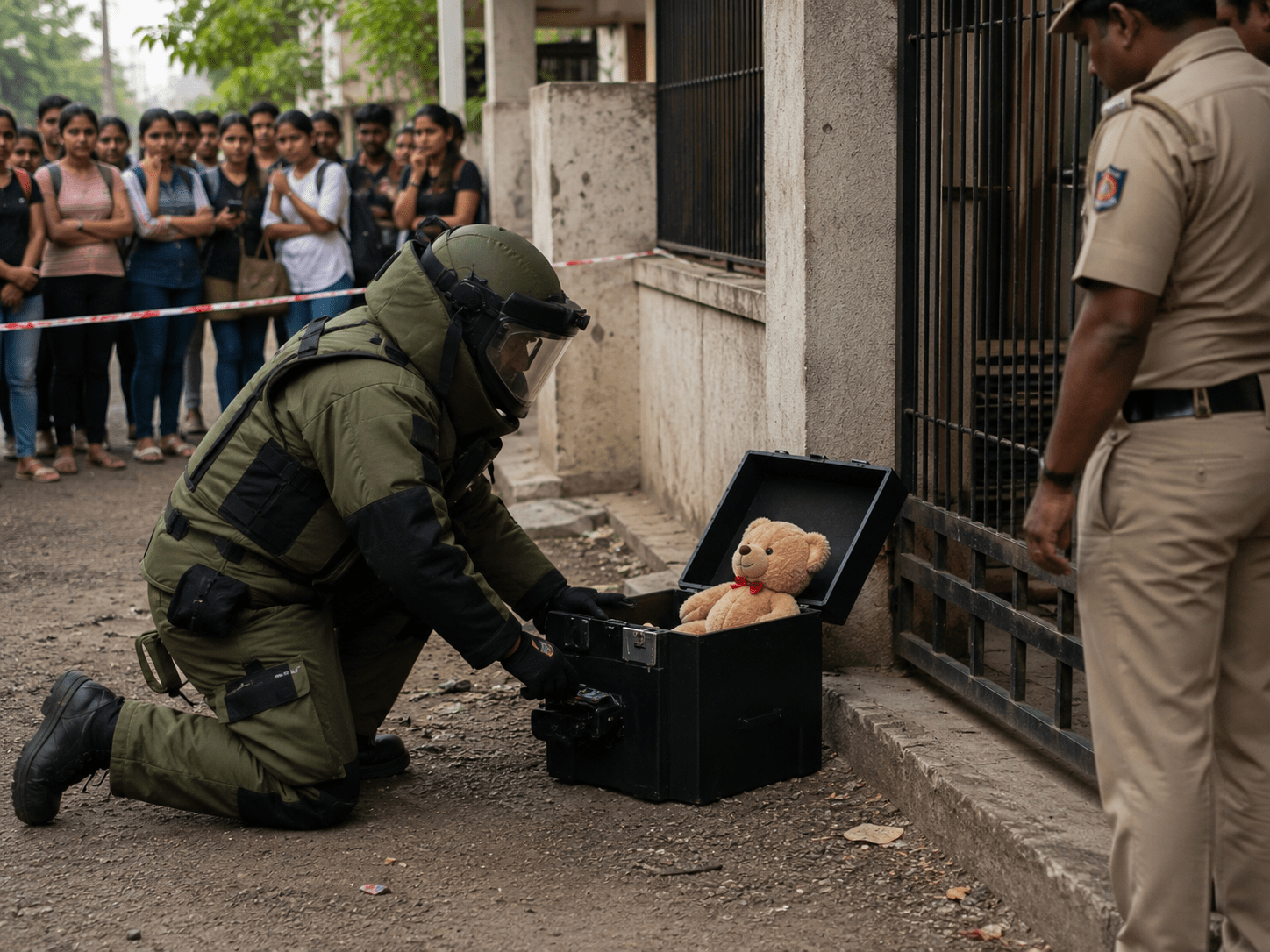 Suspicious Box Outside Girls' Hostel Triggers Panic, Turns Out to Be a Teddy Bear