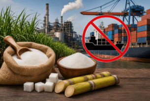Big Blow to Exports: India Bans Sugar Exports Till September 2026 to Control Domestic Prices