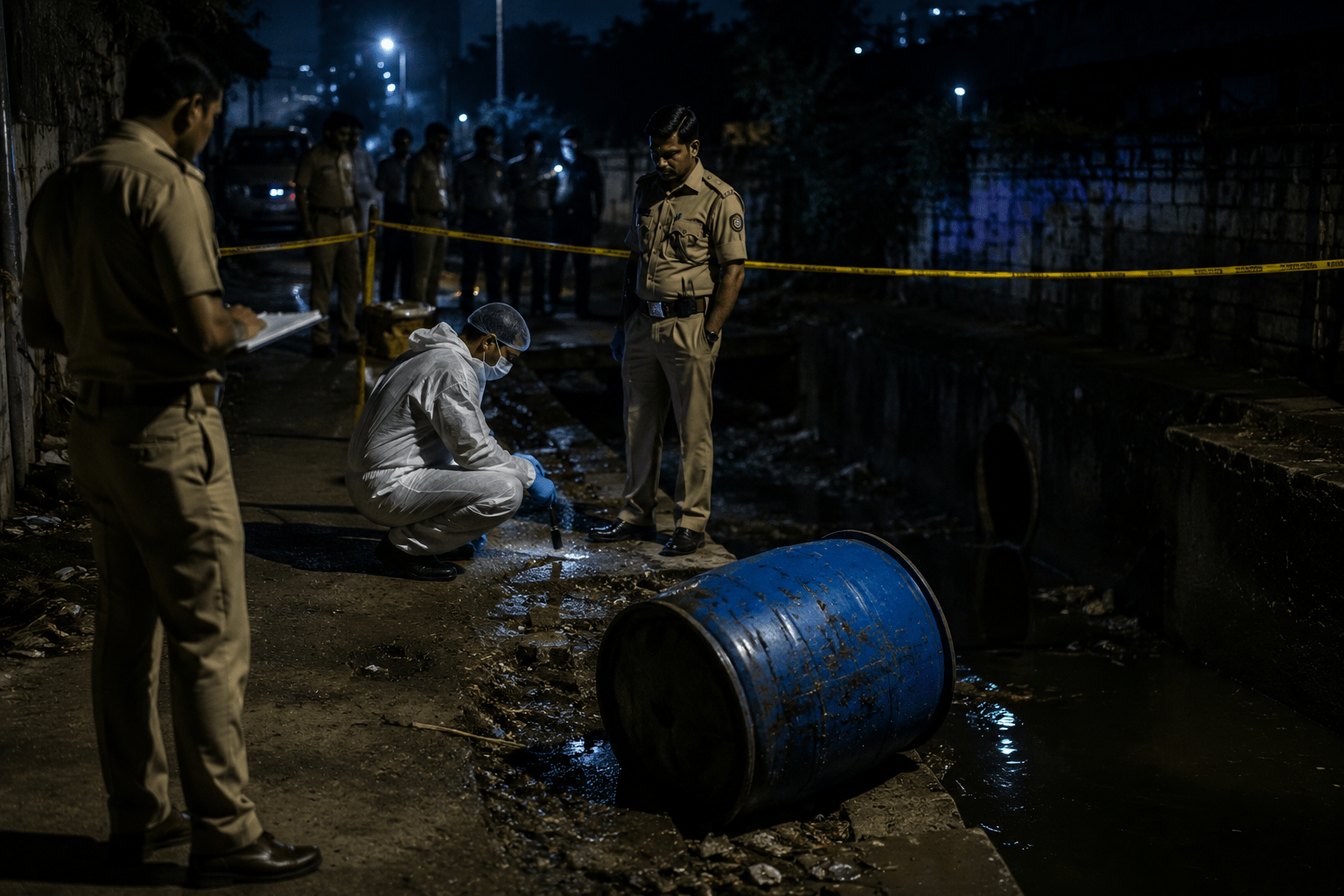 Woman and Husband Chop Lover's Body into Pieces, Dump in Drain.