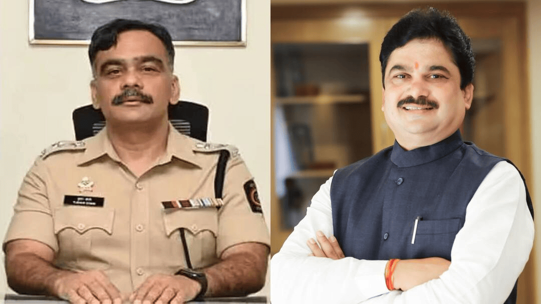 Ram Shinde Overturns Neelam Gorhe’s Order to Suspend Satara SP Tushar DoshiMarathi Catchy