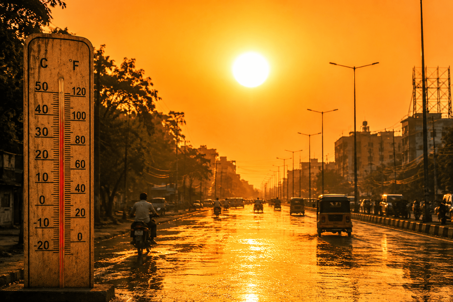 World’s Top 50 Hottest Cities Are Now Exclusively in India, Including Vidarbha's Brahmapuri!