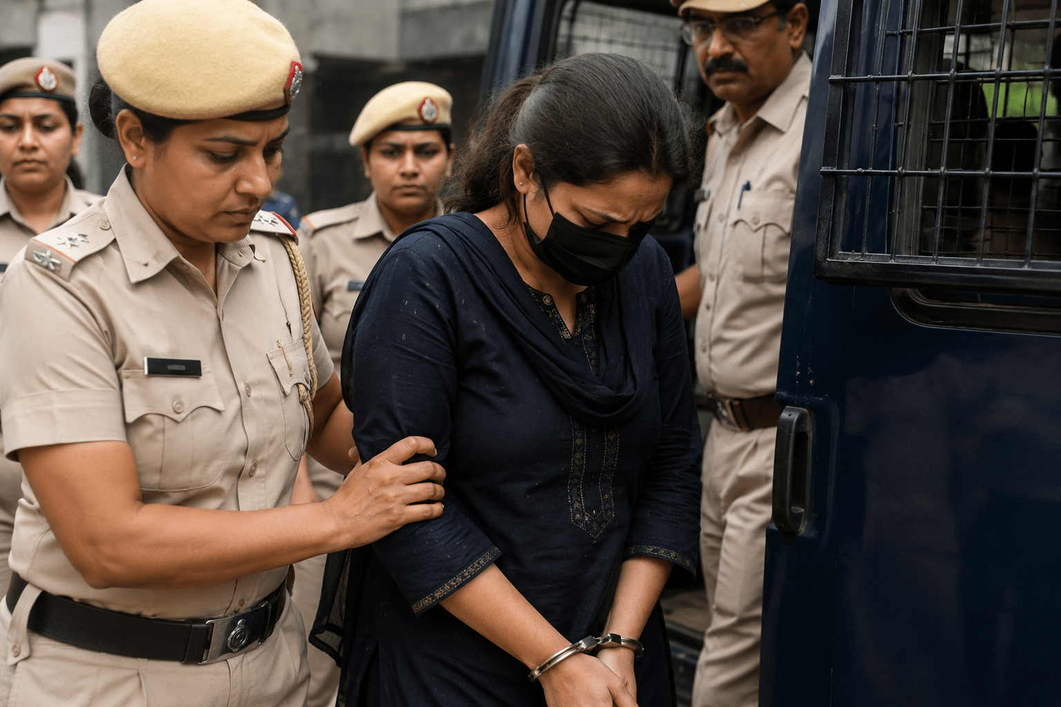 Female Teacher Arrested for Involvement in Minor's Rape.