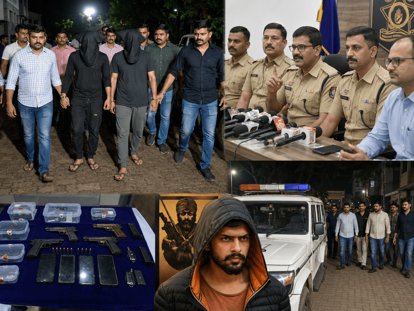 Pimpri-Chinchwad Police Nab Gang Shooters in Haridwar!