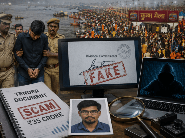 Rs.35 Crore 'Digital' Heist in Kumbh Mela Tender: B.Tech Graduate Arrested for Forging Divisional Commissioner's Signature