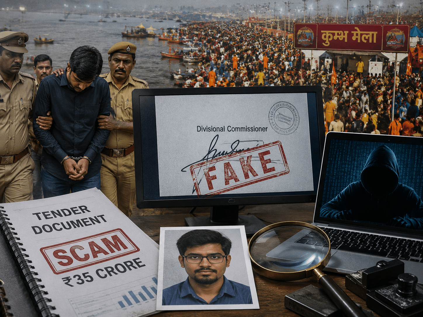 B.Tech Graduate Arrested for Forging Divisional Commissioner's Signature