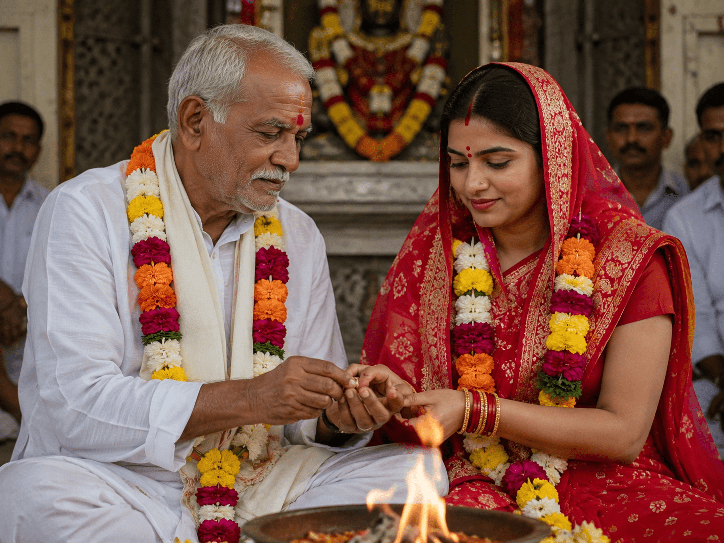 Age is Just a Number: 60-Year-Old Man Marries 22-Year-Old Girl After Being Caught by Villagers in Bihar