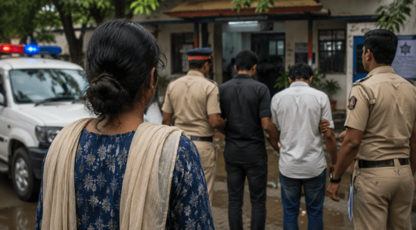 Case Registered Against Two Men Following a Woman's Complaint
