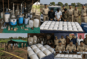 Massive Drug Bust! MD Drugs Worth Rs.21 Crore Seized at MP-Rajasthan Border