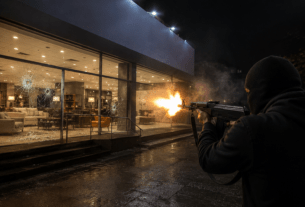 Lawrence Bishnoi Gang Strikes Pune? Shooters Open Fire at AJ Furniture Mall in Pimpri-Chinchwad; High Alert Triggered