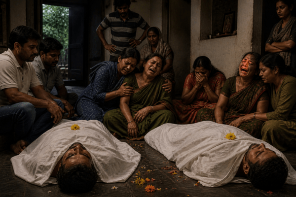 Double Tragedy in Palghar: Man Ends Life Out of Grief After Brother-in-Law’s Horrific Death in Road Accident
