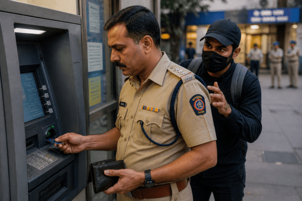 Audacious Theft in Mumbai: Thief Swaps ATM Card of Police Officer and Withdraws Cash; Investigation Underway