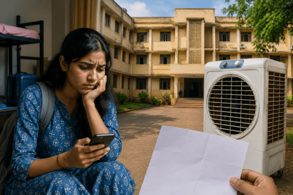 Nagpur Hostel Row: Student Served Notice After Complaining to CM About Lack of Cooler Facility.