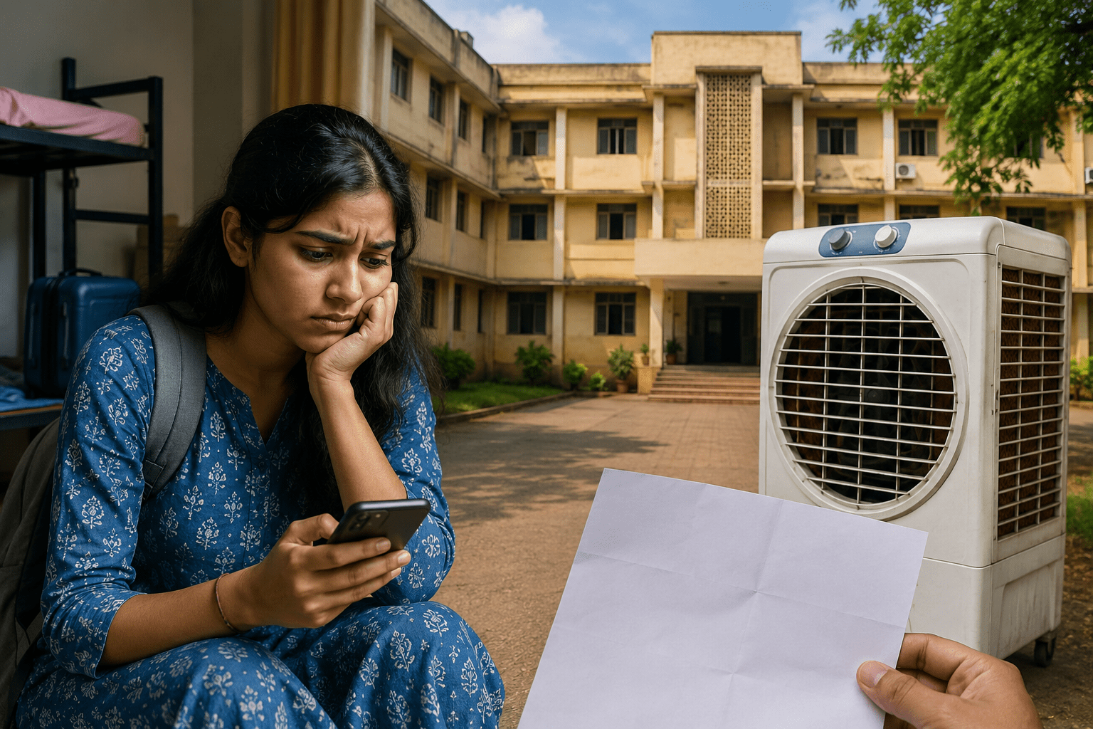 Nagpur Hostel Row: Student Served Notice After Complaining to CM About Lack of Cooler Facility.