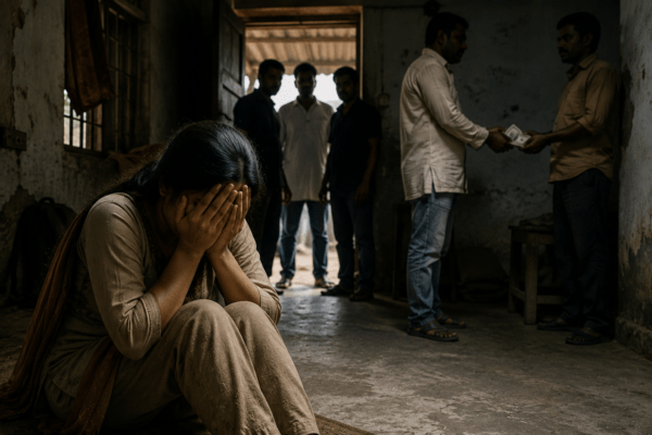 Gujarat Horror: Man sells wife to friends for ₹50,000; 7 arrested including husband for gang-rape and trafficking.