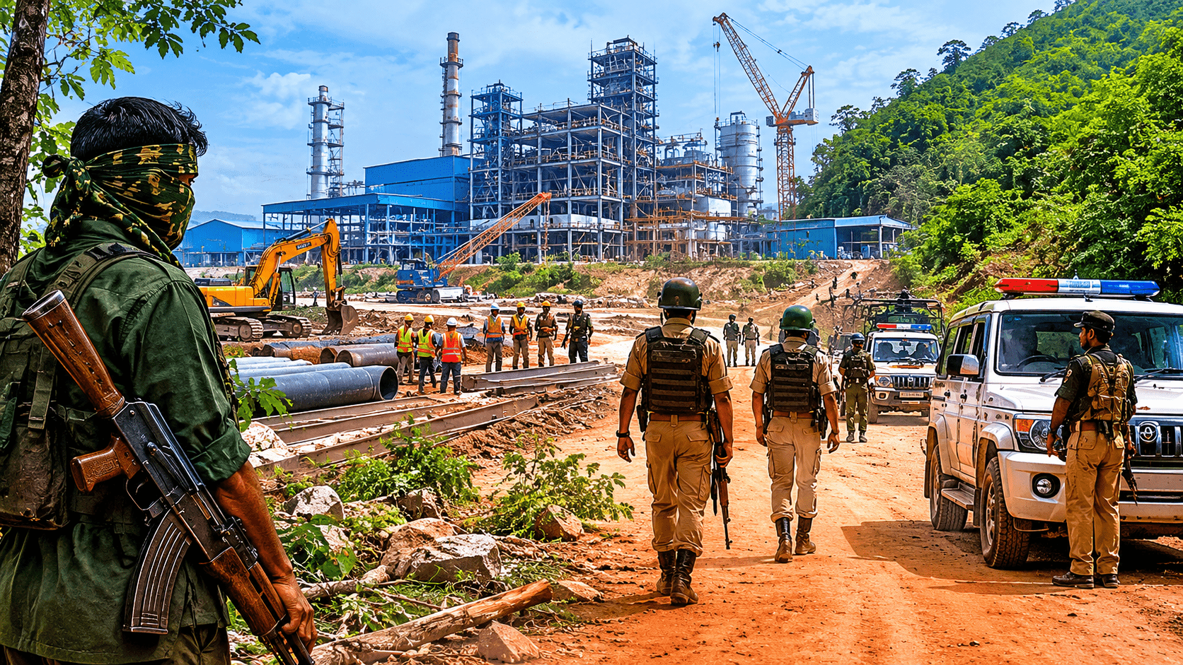 Threat to JSW Iron Ore Project in Gadchiroli: Maoist-Style Threat Letter Surfaces, Police Suspect Outside Interference!